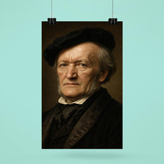 Richard Wagner portrait poster 6