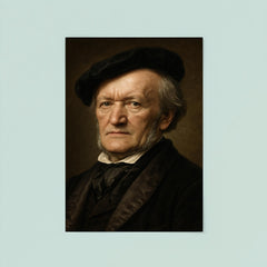 Richard Wagner portrait poster 8