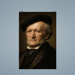 Richard Wagner portrait poster 9