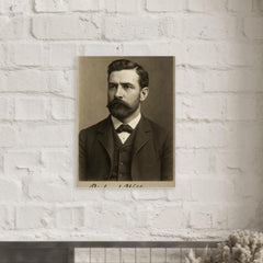 Richard Williams metal print mockup