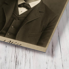 Richard Williams metal print mockup