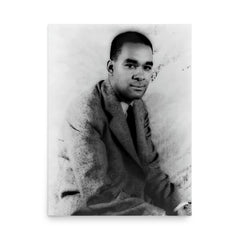 Richard Wright poster on a plain backdrop in size 18"x24".