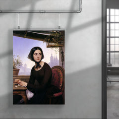 Rigolette Keeping Herself Busy While Germain is Away by Joseph Désiré Court poster 4