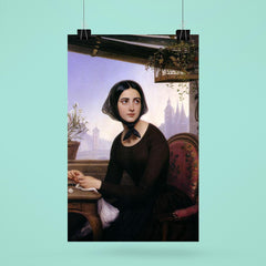 Rigolette Keeping Herself Busy While Germain is Away by Joseph Désiré Court poster 6