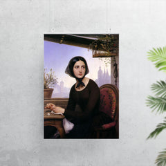 Rigolette Keeping Herself Busy While Germain is Away by Joseph Désiré Court poster 7