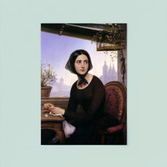 Rigolette Keeping Herself Busy While Germain is Away by Joseph Désiré Court poster 8