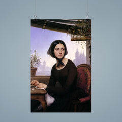 Rigolette Keeping Herself Busy While Germain is Away by Joseph Désiré Court poster 9