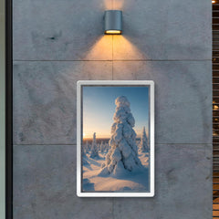 Riisitunturi Snow laden Trees Finland poster 2