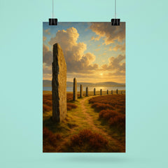 Ring of Brodgar Scotland poster 6