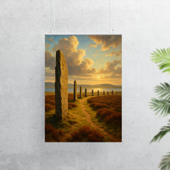 Ring of Brodgar Scotland poster 7