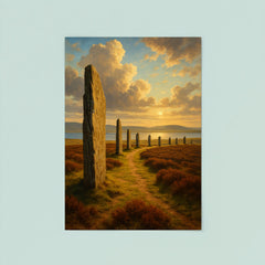 Ring of Brodgar Scotland poster 8