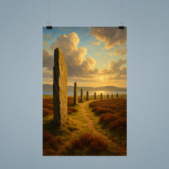 Ring of Brodgar Scotland poster 9