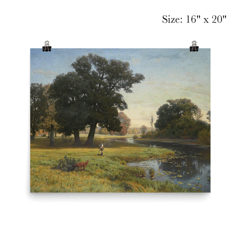 River Gnilitsa by Vladimir Donatovich Orlovsky poster 2