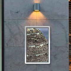 RMS Queen Elizabeth Arriving in New York Harbor with Soldiers, 1945 poster 2