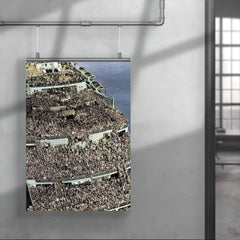 RMS Queen Elizabeth Arriving in New York Harbor with Soldiers, 1945 poster 4