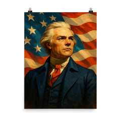 Robert Carter III poster on a plain backdrop in size 8"x10".