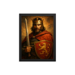 Robert Curthose framed print on a plain backdrop in size 12"x16".