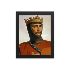 Robert Curthose framed print on a plain backdrop in size 8"x10".