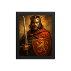 Robert Curthose framed print on a plain backdrop in size 8"x10".