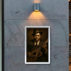 Robert Johnson portrait poster 2