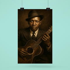 Robert Johnson portrait poster 6
