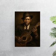 Robert Johnson portrait poster 7