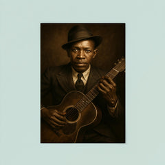 Robert Johnson portrait poster 8