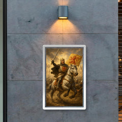 Robert the Bruce at Bannockburn charge poster 2