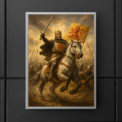 Robert the Bruce at Bannockburn charge poster 5
