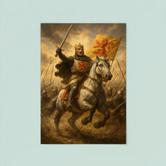 Robert the Bruce at Bannockburn charge poster 8