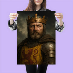 Robert the Bruce portrait poster 3