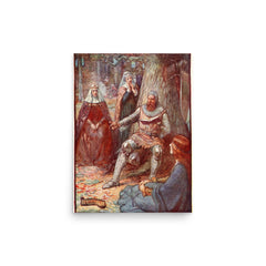 Robert the Bruce poster on a plain backdrop in size 12"x16".