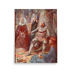 Robert the Bruce poster on a plain backdrop in size 16"x20".