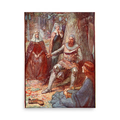 Robert the Bruce poster on a plain backdrop in size 18"x24".