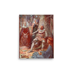 Robert the Bruce poster on a plain backdrop in size 8"x10".