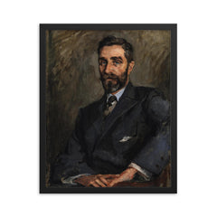 Roger Casement framed print on a plain backdrop in size 16"x20".