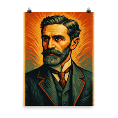 Roger Casement poster on a plain backdrop in size 8"x10".