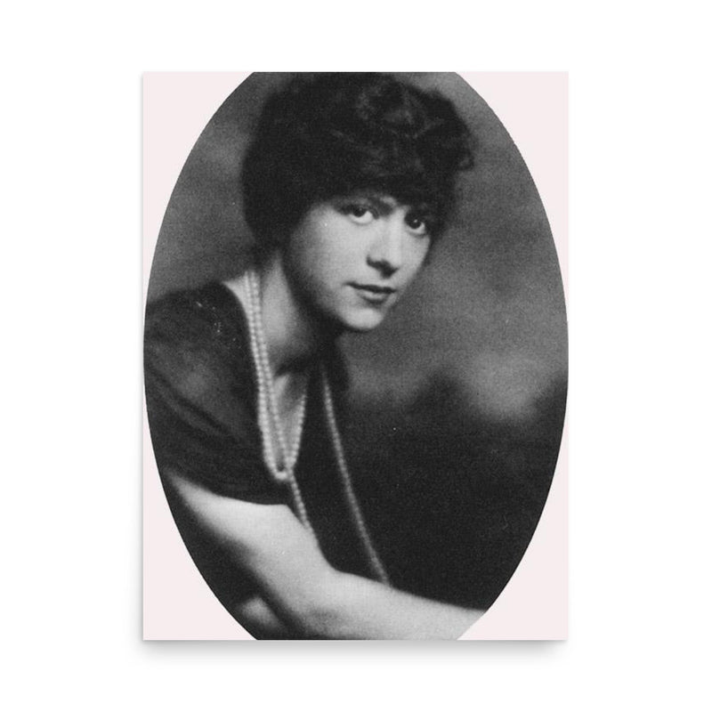 Romaine Brooks poster on a plain backdrop in size 18