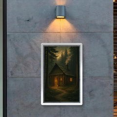 Roman Shukhevych clandestine forest headquarters poster 2