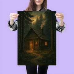 Roman Shukhevych clandestine forest headquarters poster 3