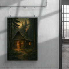 Roman Shukhevych clandestine forest headquarters poster 4