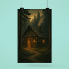 Roman Shukhevych clandestine forest headquarters poster 6