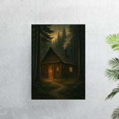 Roman Shukhevych clandestine forest headquarters poster 7