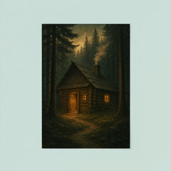Roman Shukhevych clandestine forest headquarters poster 8
