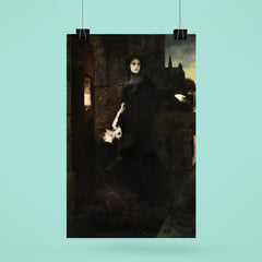 Romantic Scene by Ferdinand Keller poster 6