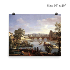 Rome by Gaspar van Wittel poster 2