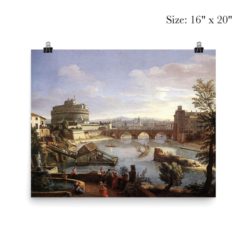 Rome by Gaspar van Wittel poster 2