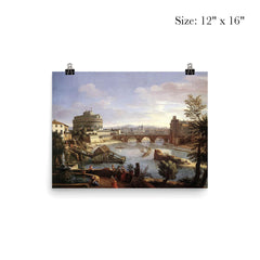 Rome by Gaspar van Wittel poster 3