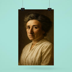Rosa Luxemburg portrait poster 6