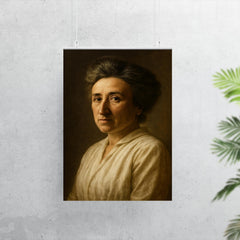 Rosa Luxemburg portrait poster 7